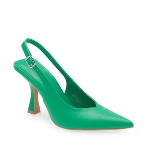 Open Edit Vida Slingback Pointed Toe Pump